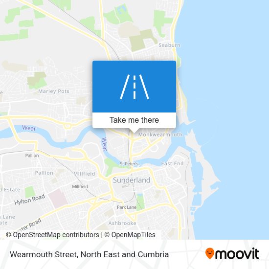 Wearmouth Street map