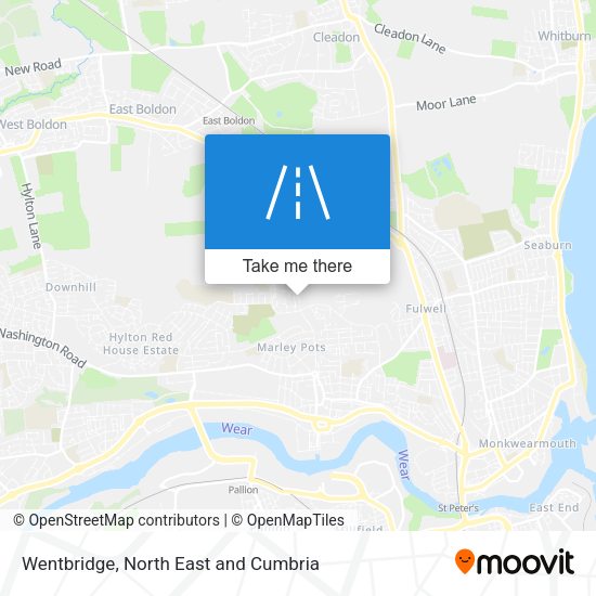 Wentbridge map