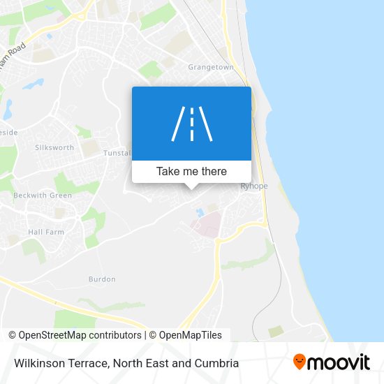 Wilkinson Terrace map
