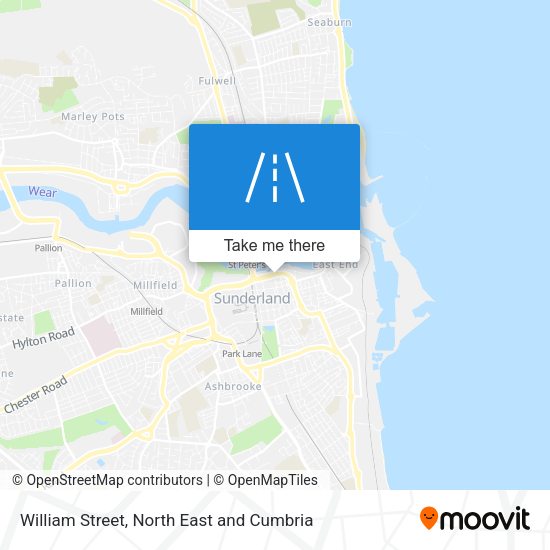 William Street map