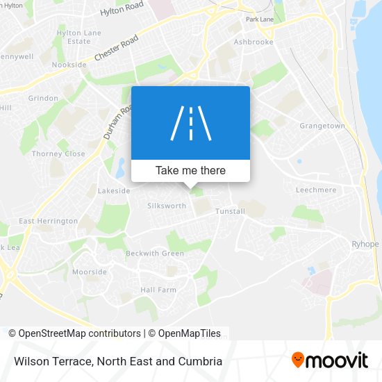 Wilson Terrace map