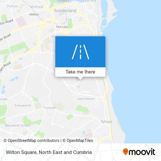 Wilton Square map