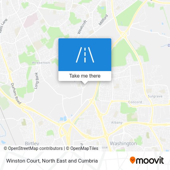 Winston Court map