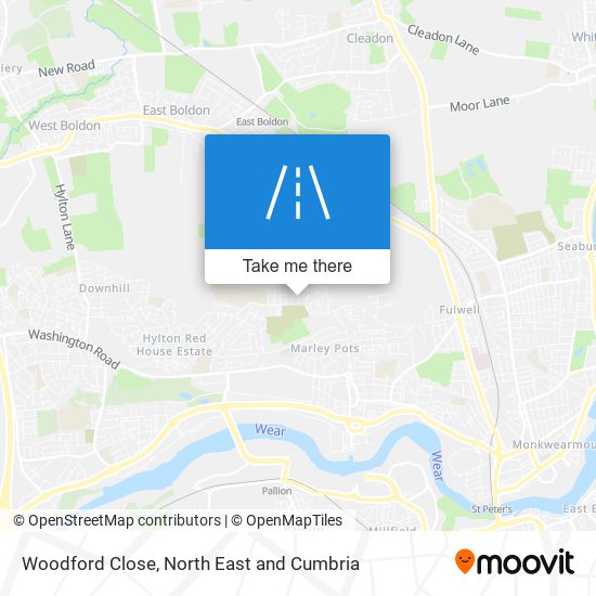 Woodford Close map