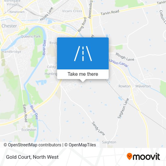 Gold Court map