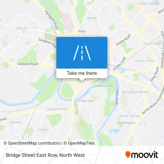 Bridge Street East Row map