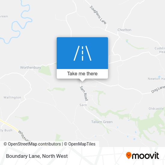 Boundary Lane map