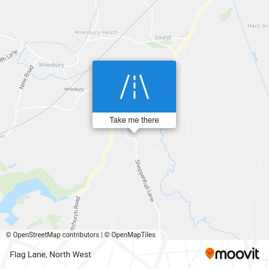 Flag Lane map