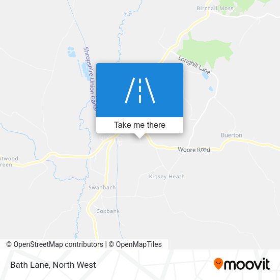 Bath Lane map