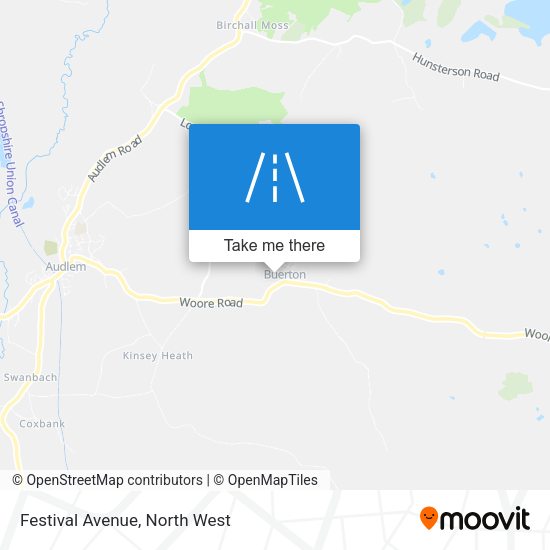 Festival Avenue map