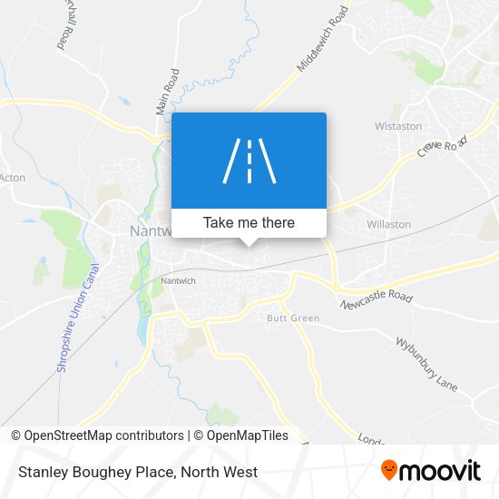 Stanley Boughey Place map