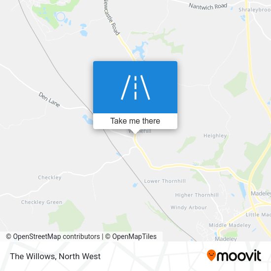 The Willows map