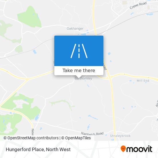 Hungerford Place map