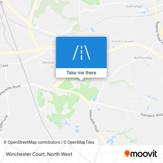 Winchester Court map
