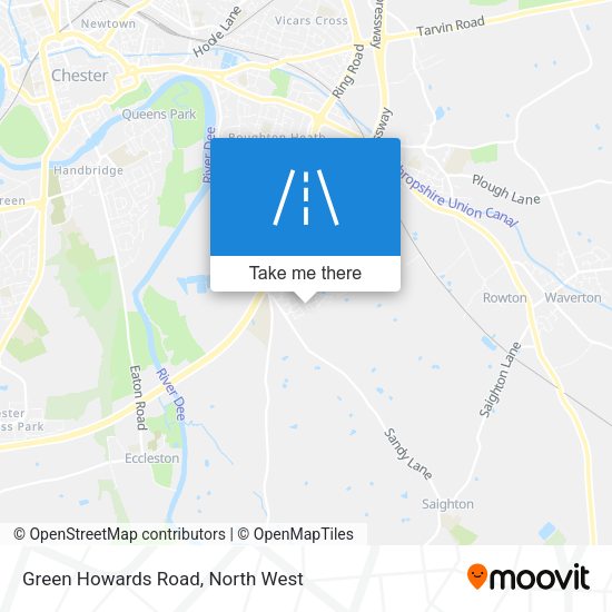 Green Howards Road map