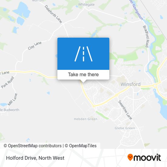 Holford Drive map