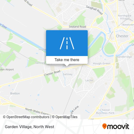 Garden Village map