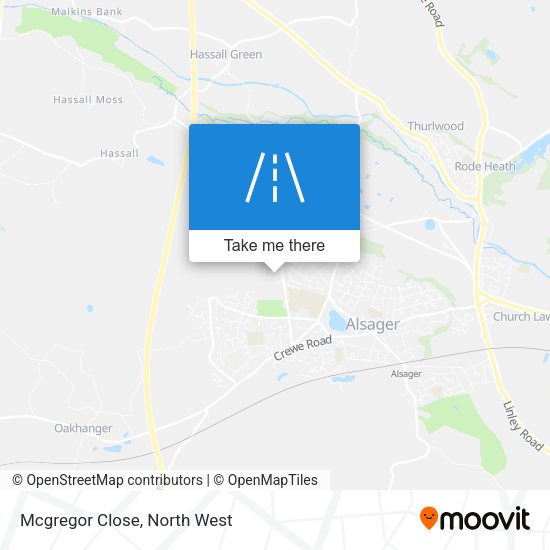 Mcgregor Close map