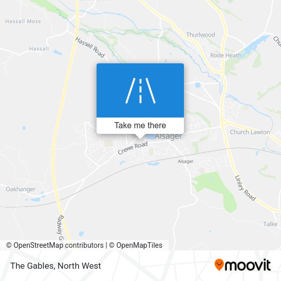 The Gables map