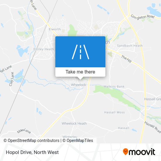 Hopol Drive map