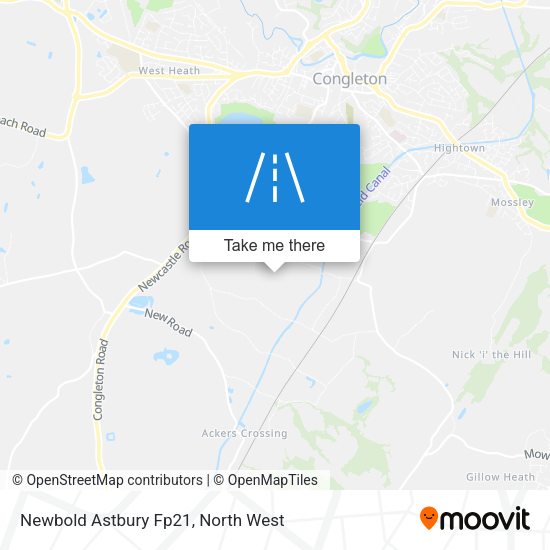 Newbold Astbury Fp21 map