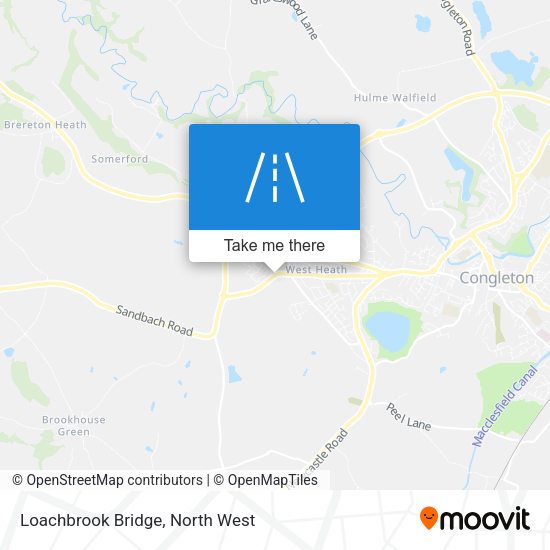 Loachbrook Bridge map