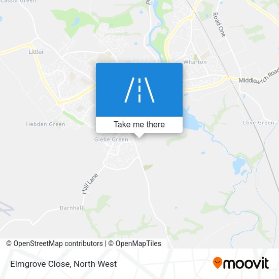 Elmgrove Close map