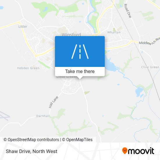 Shaw Drive map