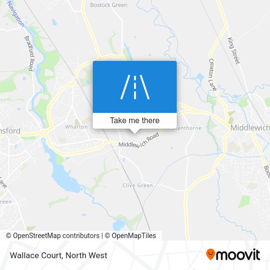 Wallace Court map