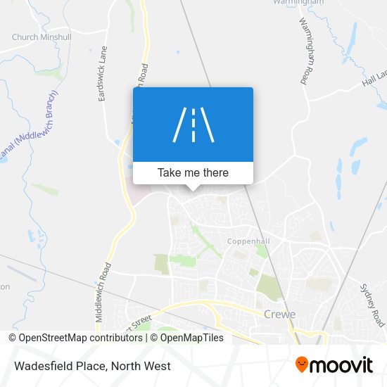 Wadesfield Place map