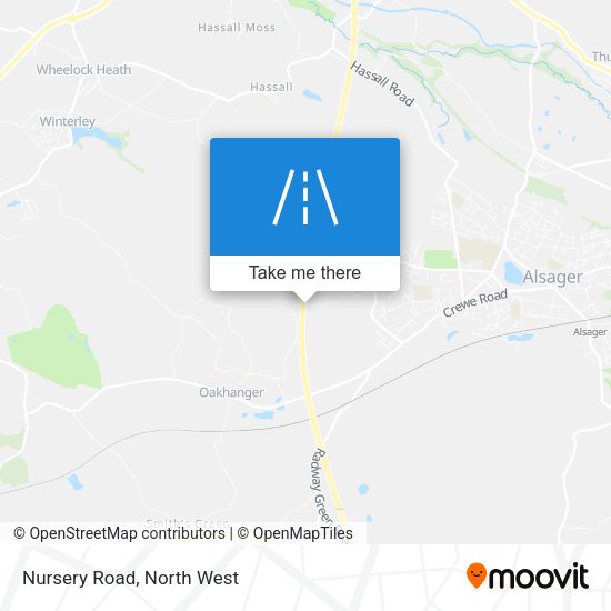 Nursery Road map