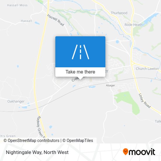 Nightingale Way map