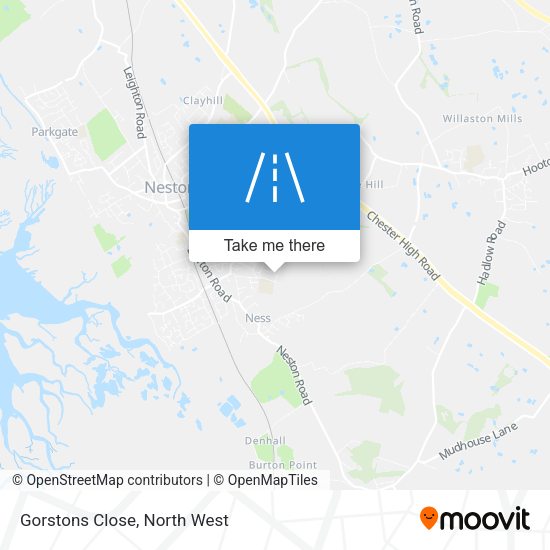 Gorstons Close map