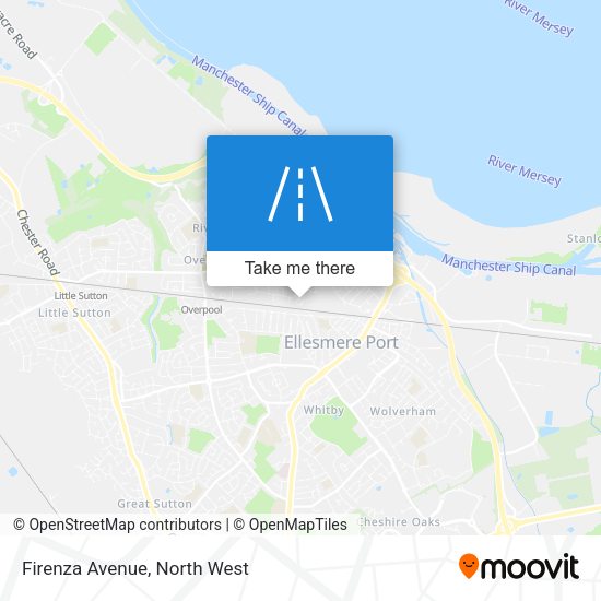 Firenza Avenue map