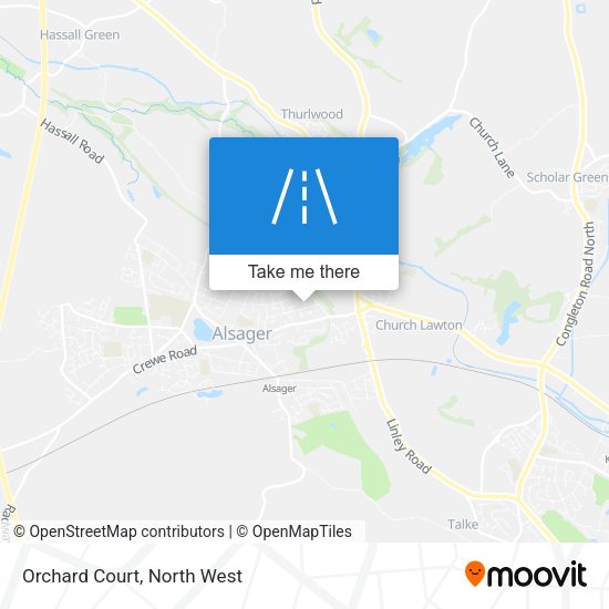 Orchard Court map