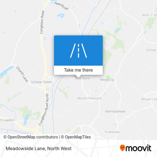 Meadowside Lane map
