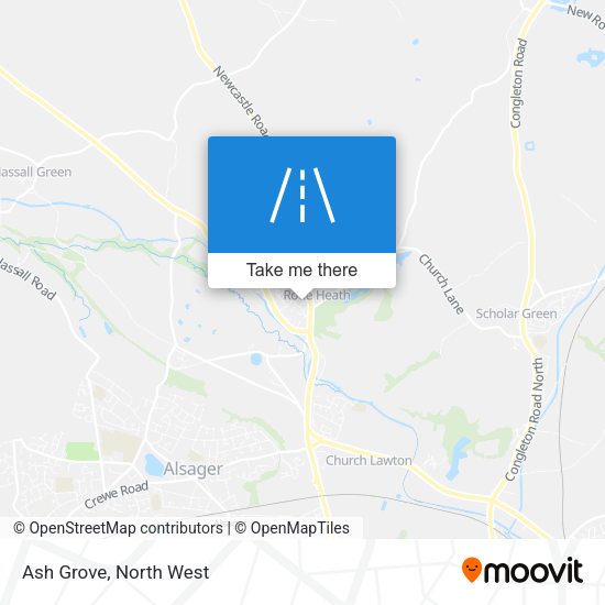 Ash Grove map