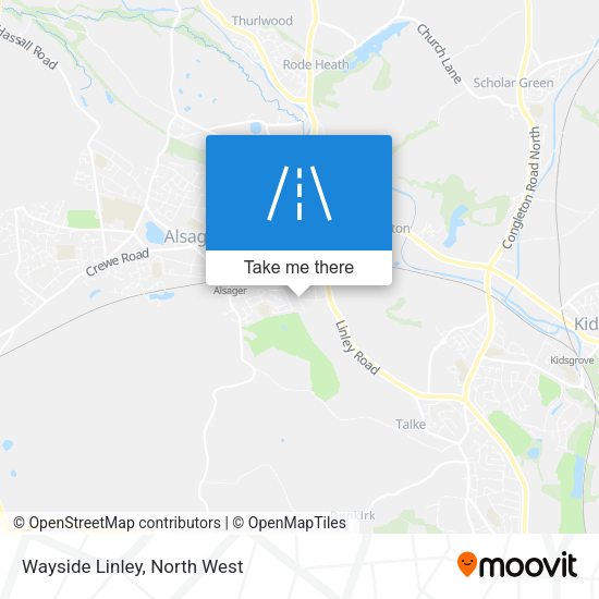 Wayside Linley map