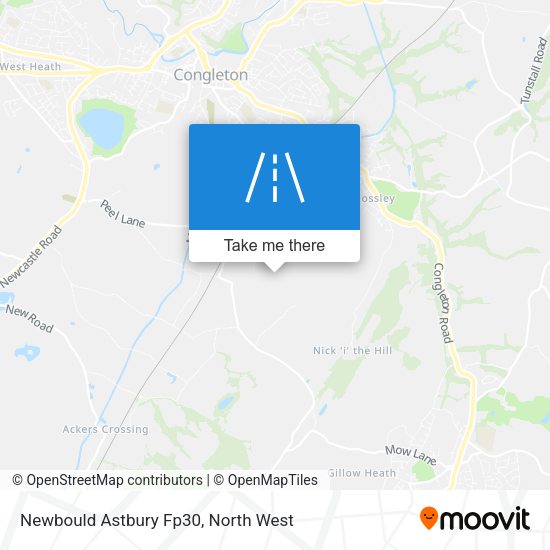 Newbould Astbury Fp30 map