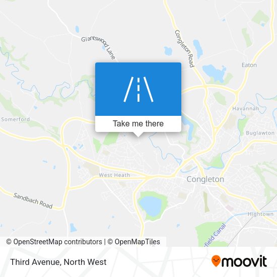 Third Avenue map
