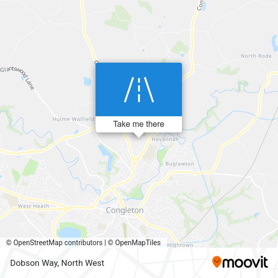 Dobson Way map