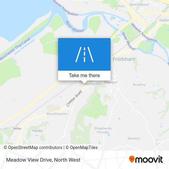 Meadow View Drive map