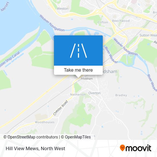 Hill View Mews map