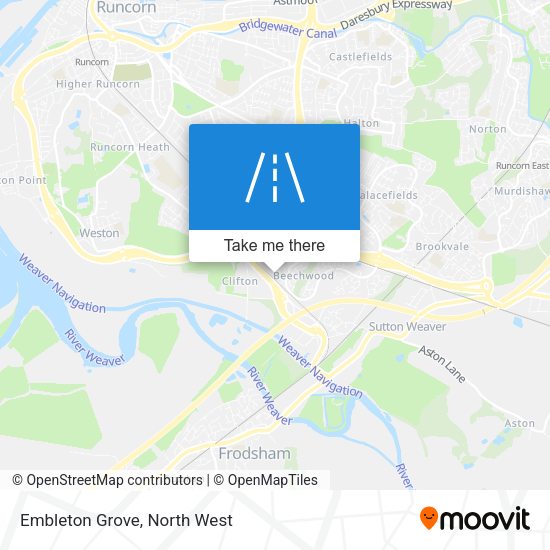 Embleton Grove map