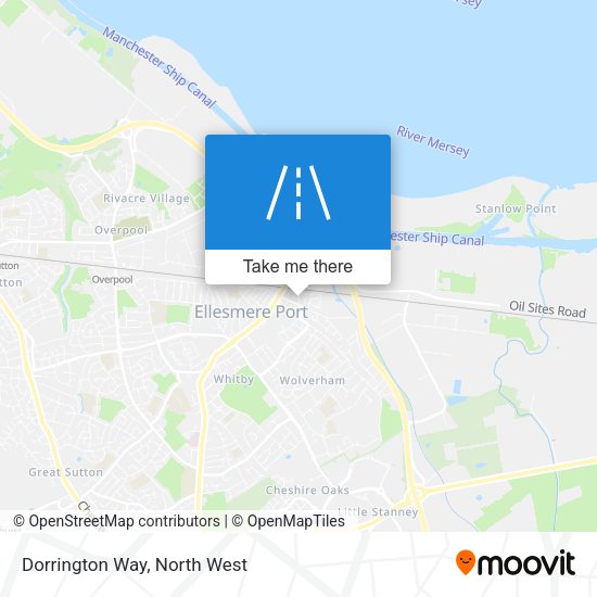 Dorrington Way map