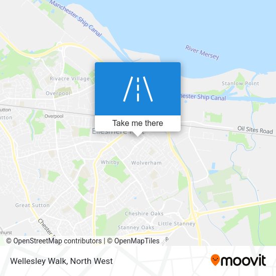 Wellesley Walk map