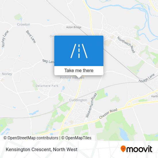 Kensington Crescent map