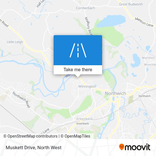Muskett Drive map