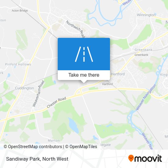 Sandiway Park map