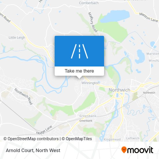 Arnold Court map